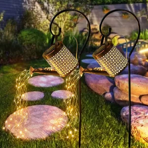 TiokMc Watering can with Lights, 2Pack